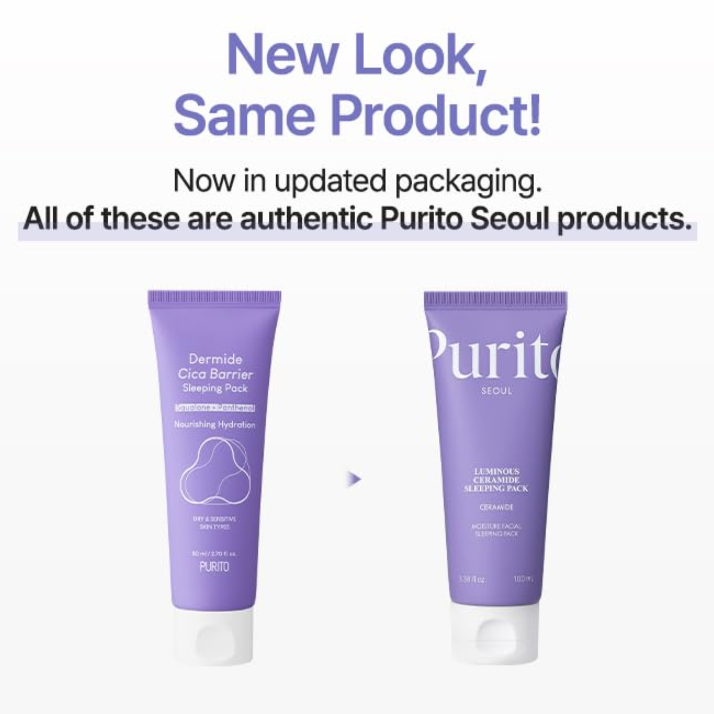 PURITO Dermide Cica Barrier Sleeping Pack 80ml