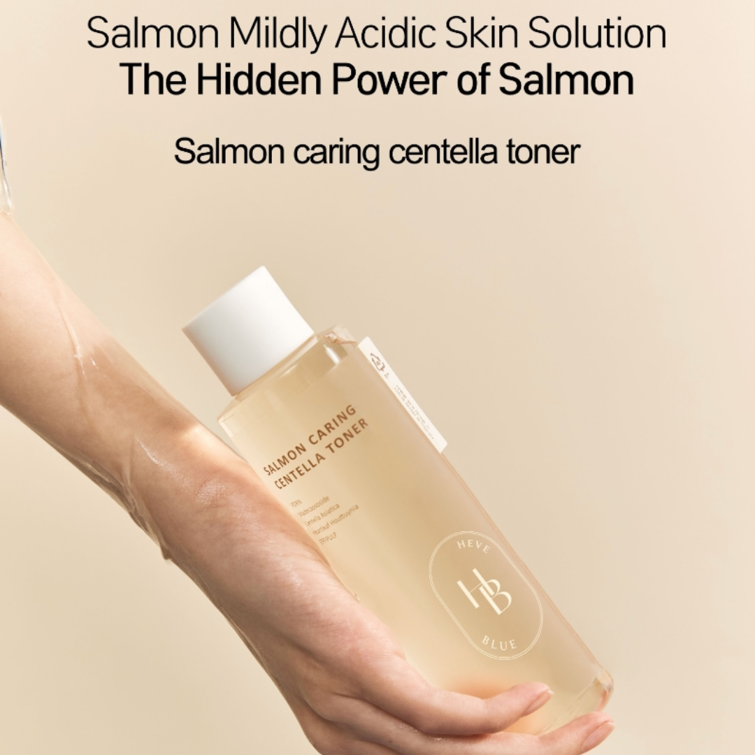 HEVEBLUE Salmon Caring Centella Toner 200ml