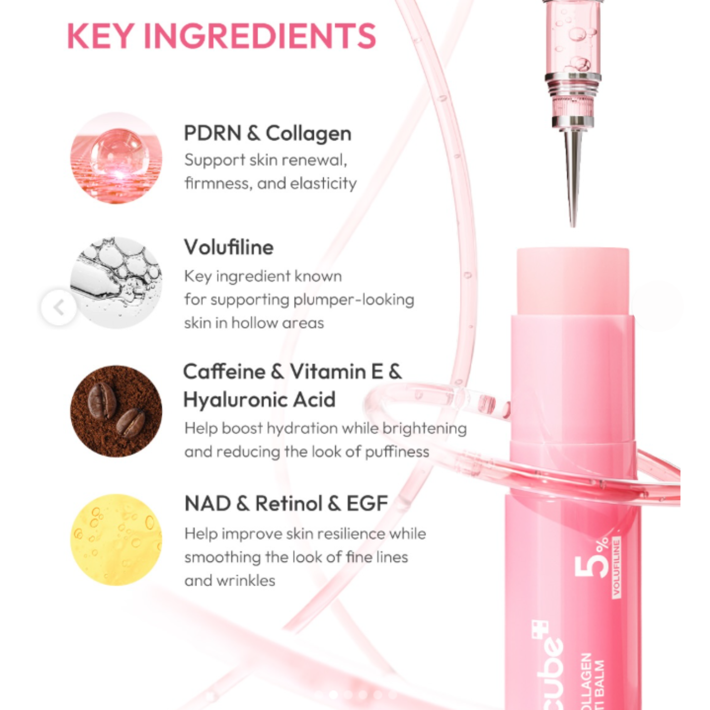 MEDICUBE PDRN Pink Collagen Volume Multi Balm 10g