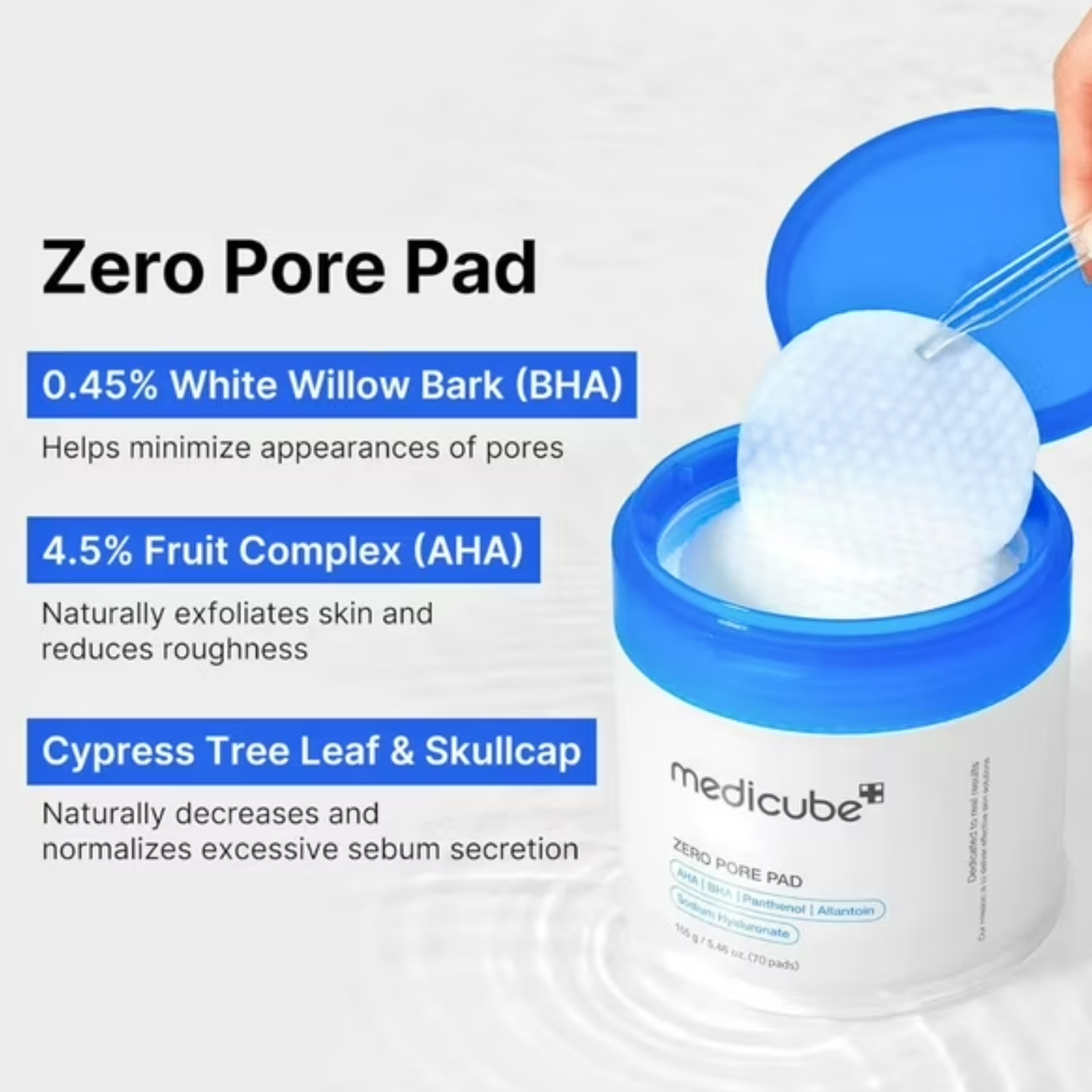 MEDICUBE Zero Pore Pad 2.0 70ea