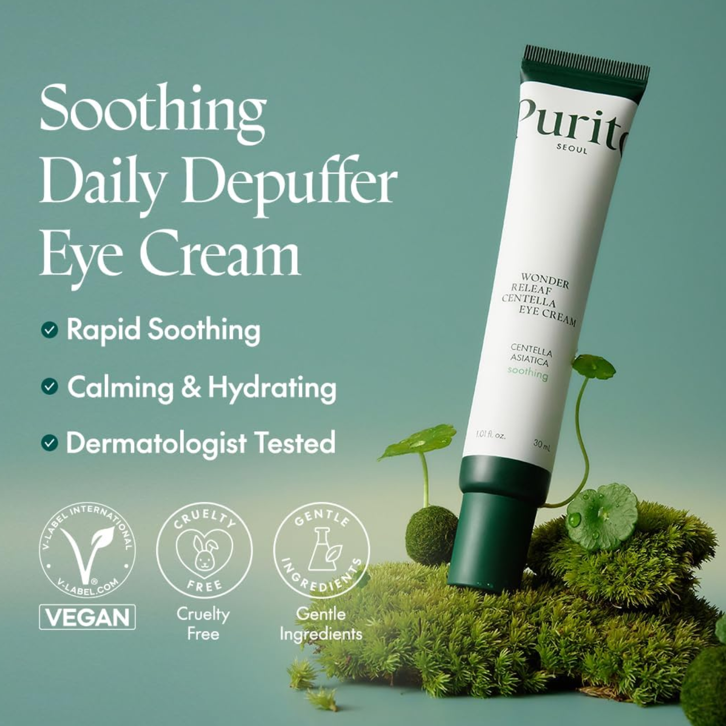 PURITO SEOUL Wonder Relief Centella Eye Cream 30ml