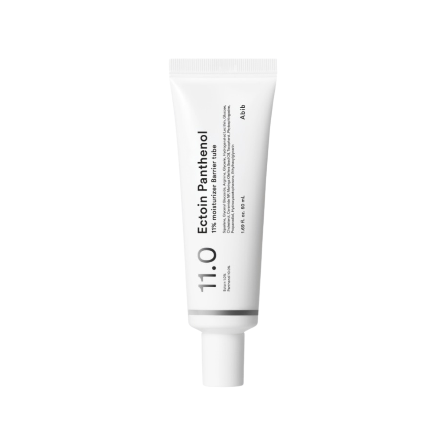 ABIB Ectoin Panthenol 11% Moisturizer Barrier Tube is a comforting barrier cream made to deeply hydrate and support sensitive, dry, or weakened skin. Formulated with 10% Panthenol and 1% Ectoin, it helps calm dryness, strengthen the skin barrier, and support skin recovery. Ceramide NP, Cholesterol, Phytosphingosine, Squalane, Moringa Oleifera Seed Oil, Glyceryl Glucoside, and Glycerin help lock in moisture, soften rough texture, and keep the skin feeling smooth and protected. This dermatologically tested fo