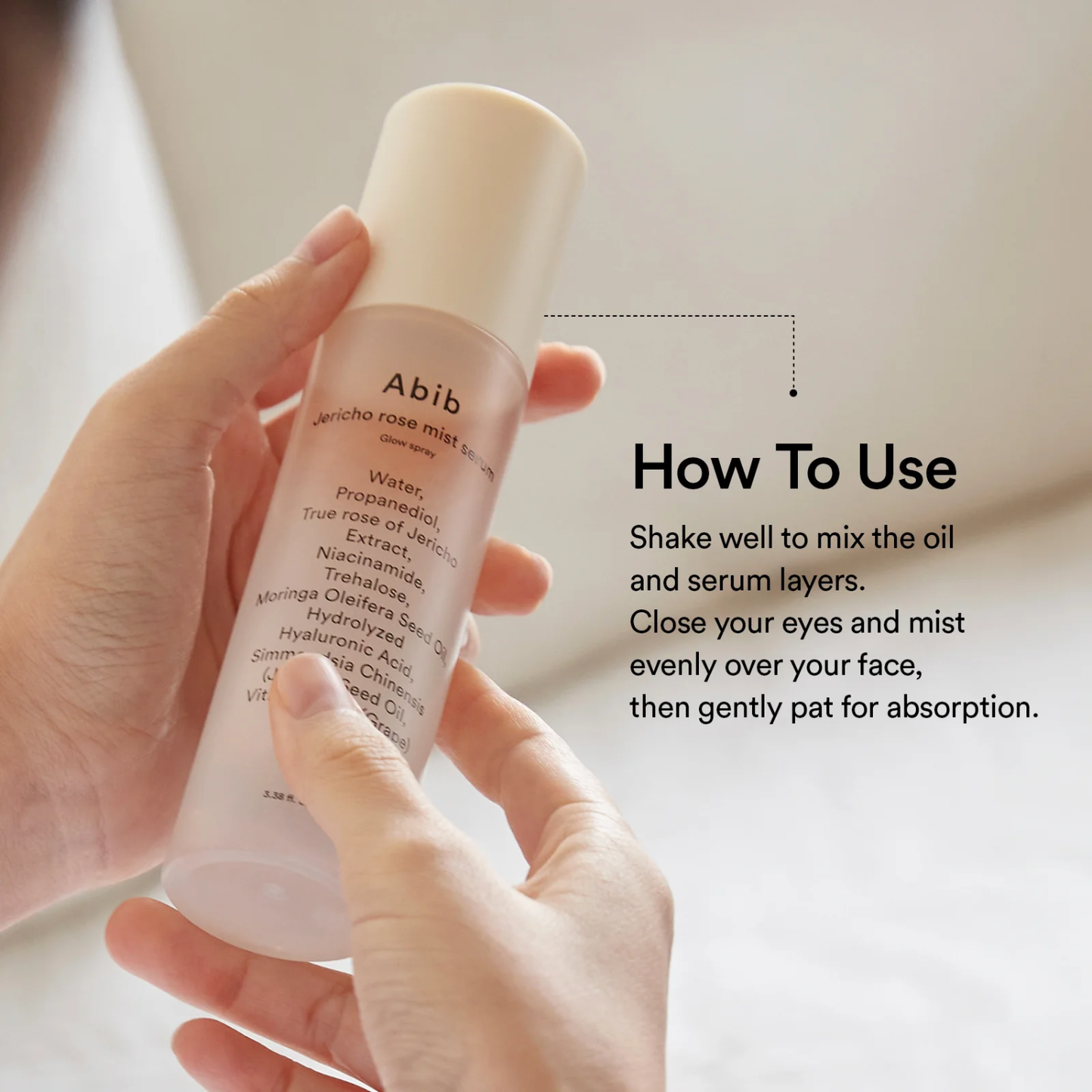 ABIB Jericho Rose Mist Serum Glow Spray 100ml