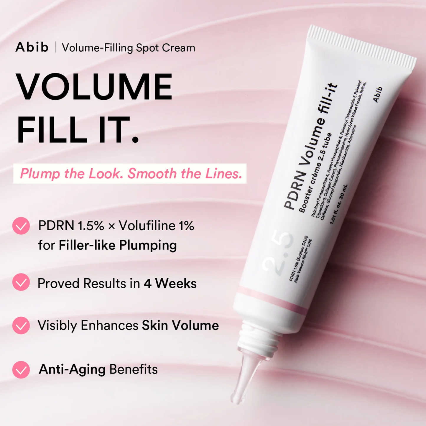 ABIB PDRN Volume Fill-it Booster Crème 2.5 Tube 30ml
