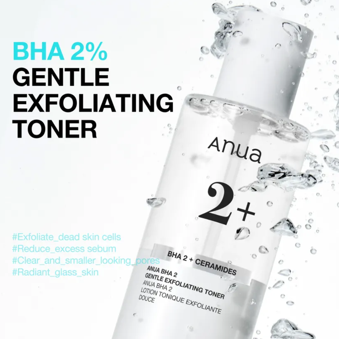 ANUA BHA 2% Gentle Exfoliating Toner 150ml