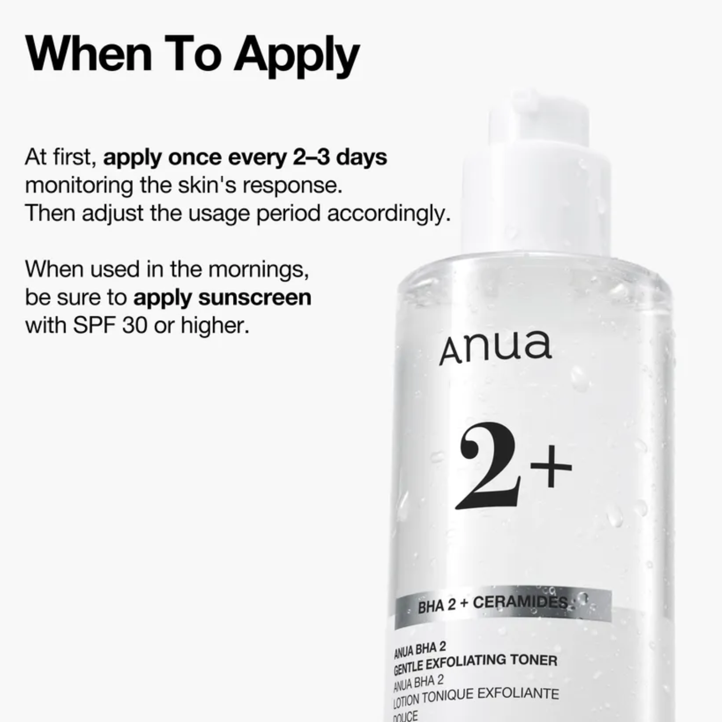 ANUA BHA 2% Gentle Exfoliating Toner 150ml
