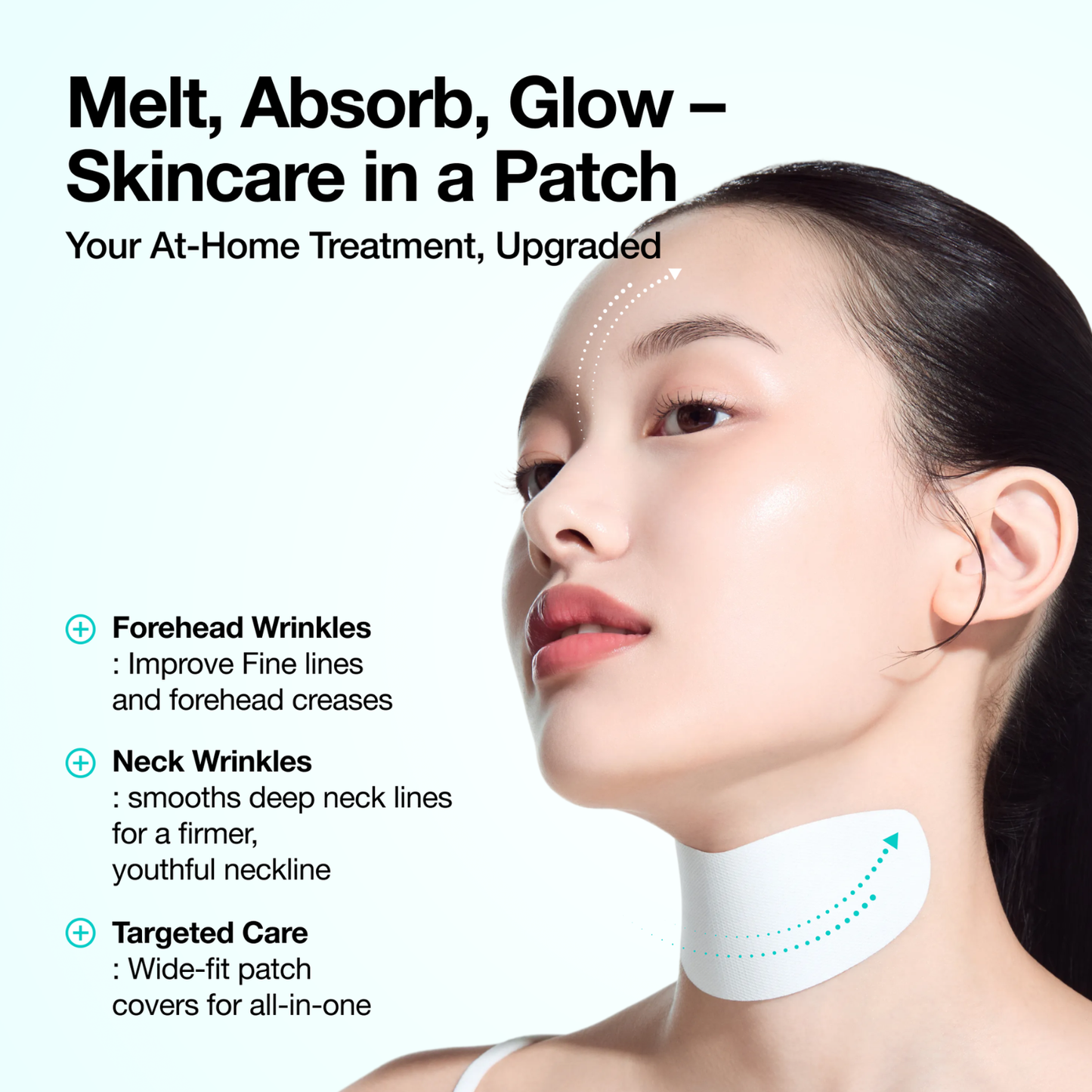 ANUA PDRN Collagen Melting Patch For Neck 4ea
