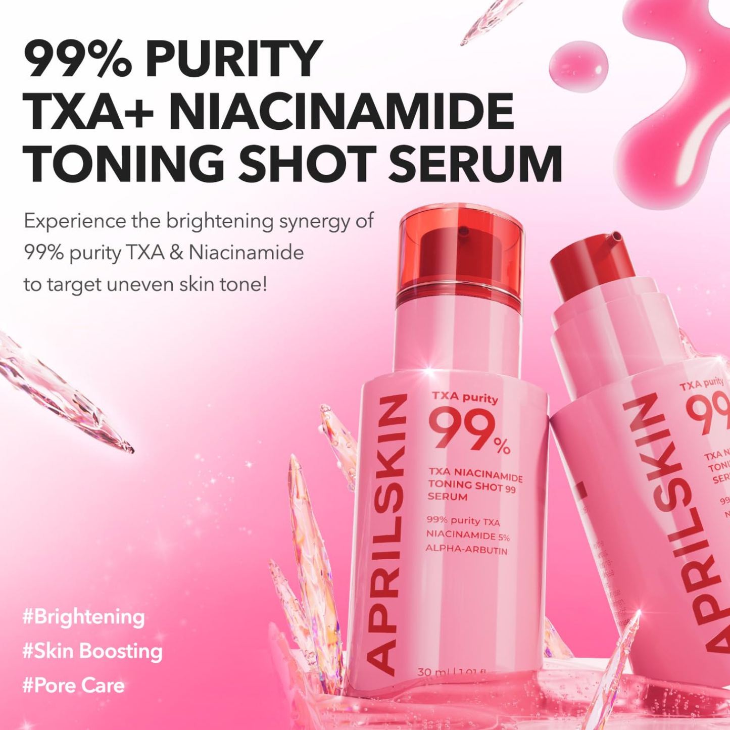 APRILSKIN TXA Niacinamide Toning Shot 99 Serum 30ml