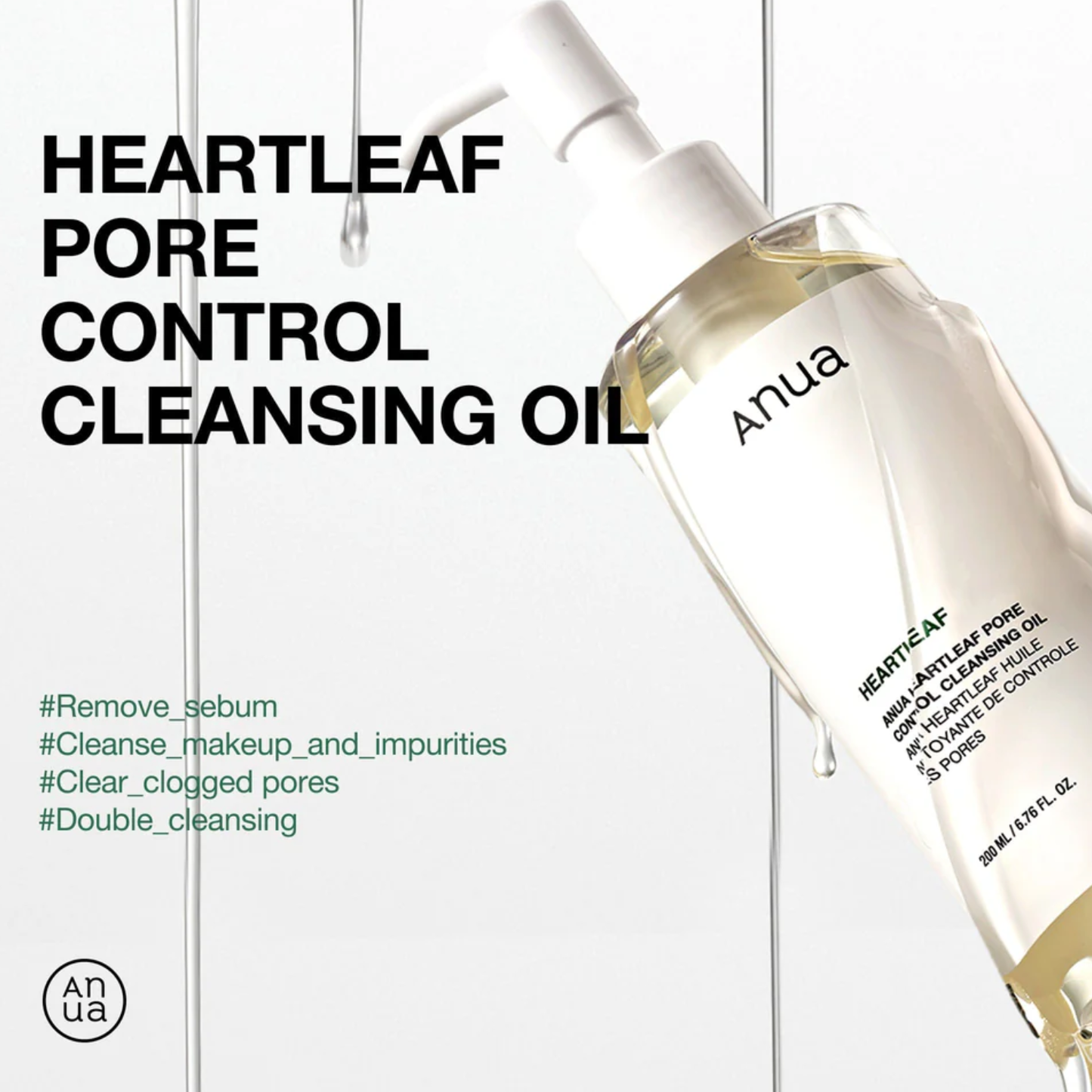 ANUA Heartleaf Pore Control Cleansing Oil