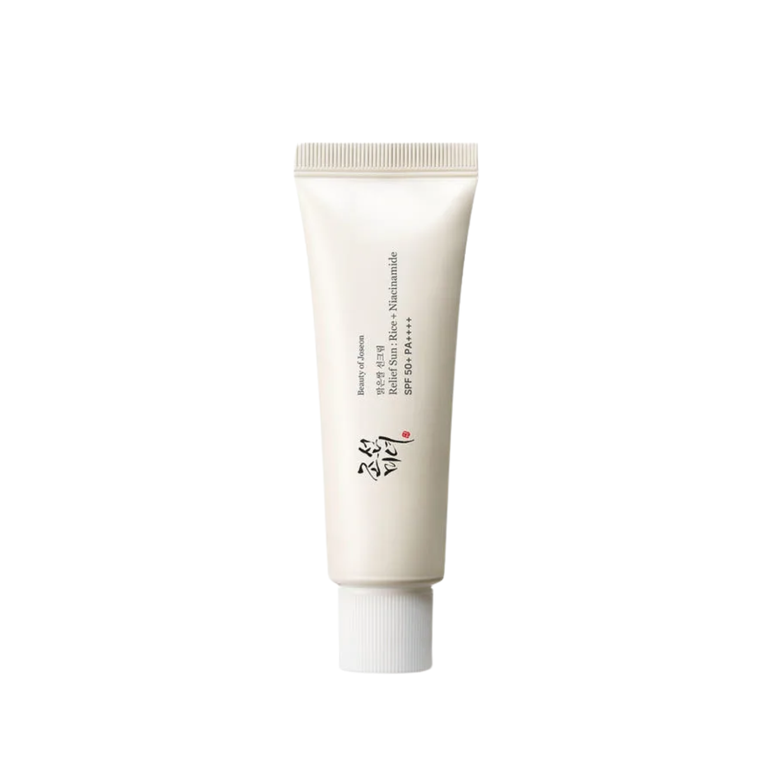 BEAUTY OF JOSEON Relief Sun Rice + Niacinamide is the renewed replacement for BEAUTY OF JOSEON Relief Sun: Rice + Probiotics. This daily sunscreen provides lightweight sun care while helping skin look fresh, hydrated, and comfortable. Formulated with Niacinamide, Rice Seed Water, Rice Extract, Rice Bran Extract, Rice Germ Extract, Rice Lees Extract, Lactobacillus/Rice Ferment, Panthenol, Tocopherol, Adenosine, and Glycerin, it helps support moisture, radiance, and a smoother-looking complexion. The soft tex