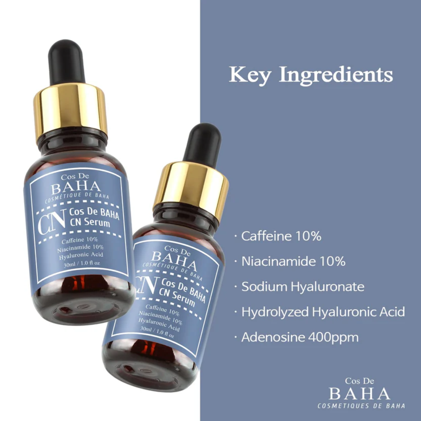 COS DE BAHA (CN) 10% Caffeine 10% Niacinamide Serum 30ml