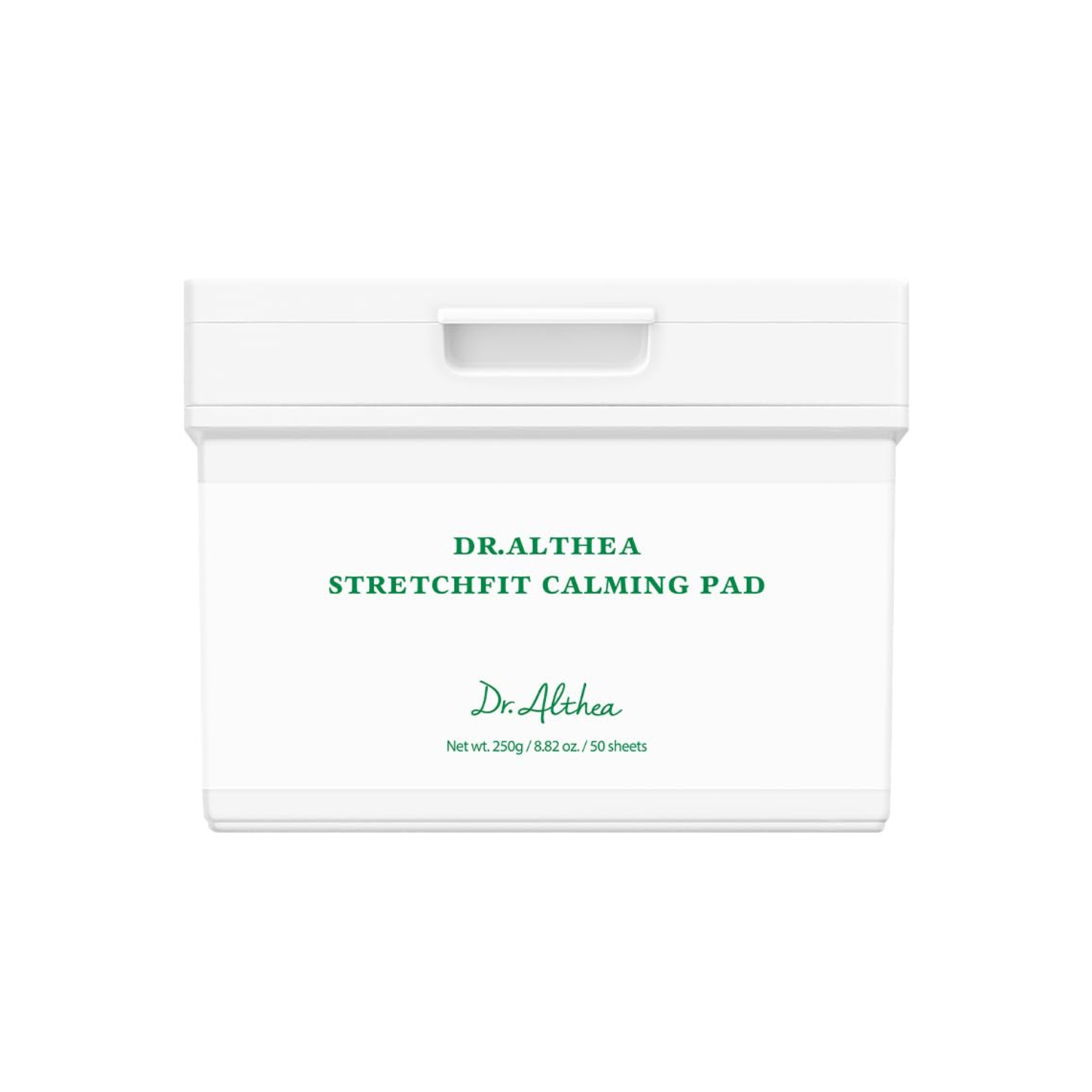 DR. ALTHEA Stretchfit Calming Pad is a soothing toner pad designed to calm irritation, hydrate the skin, and deliver a refreshing cooling effect. Infused with Centella Asiatica Extract complex and Zinc PCA, it helps reduce redness and balance excess oil for clearer-looking skin. Panthenol supports the skin barrier while adding lasting moisture. The unique stretchable honeycomb pad fits comfortably on any area of the face for targeted care, leaving skin feeling calm, refreshed, and balanced.