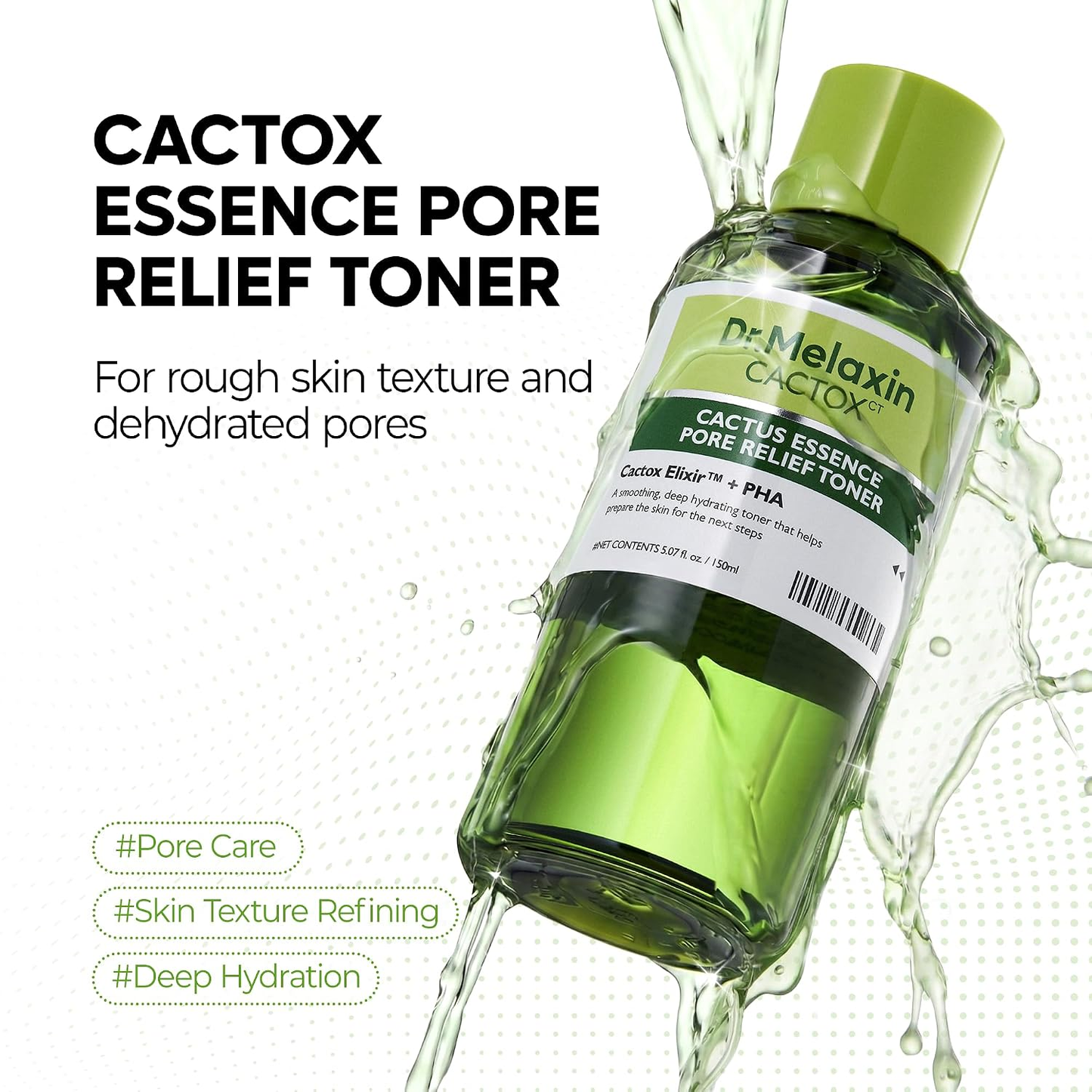 DR. MELAXIN Cactox Cactus Essence Pore Relief Toner 150ml