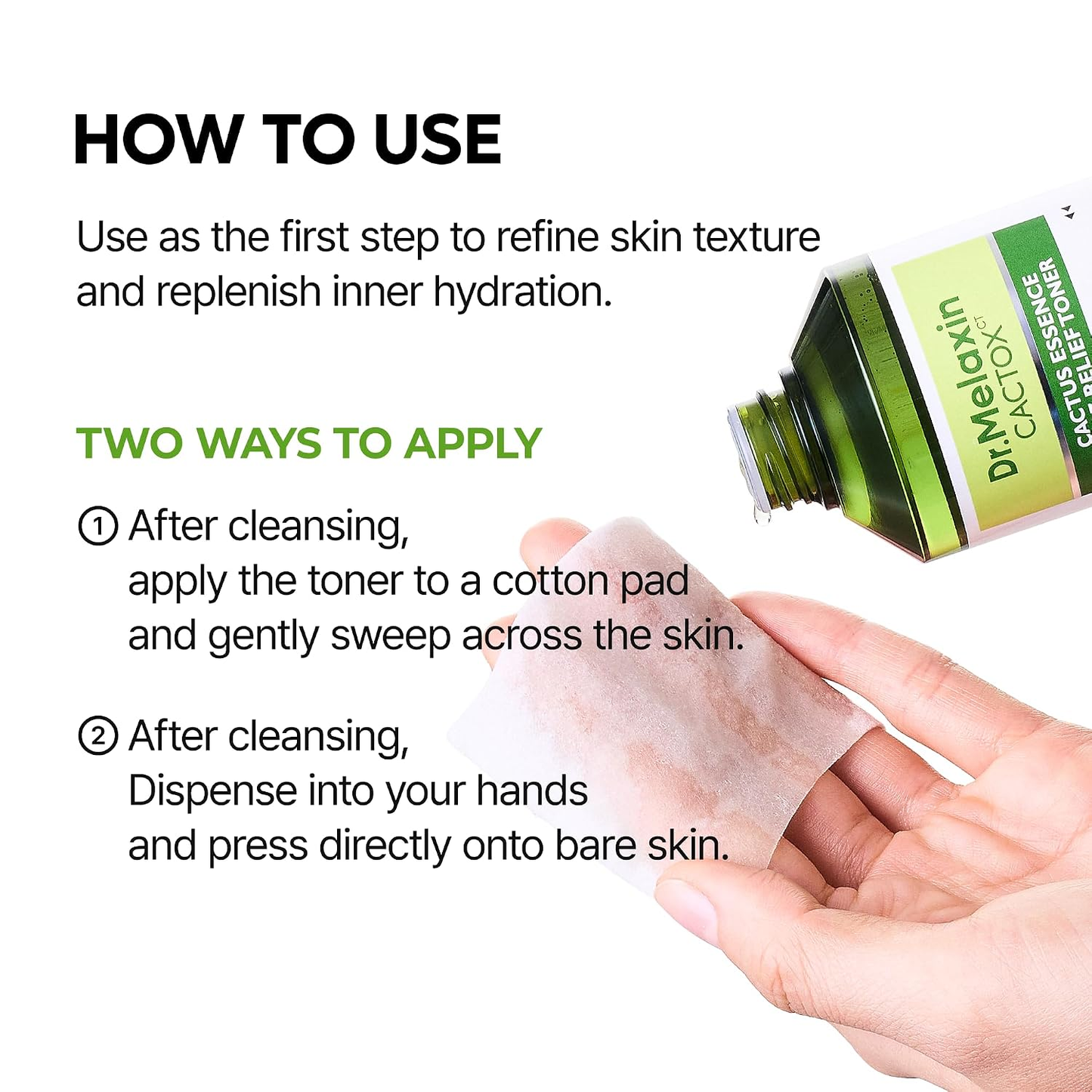DR. MELAXIN Cactox Cactus Essence Pore Relief Toner 150ml
