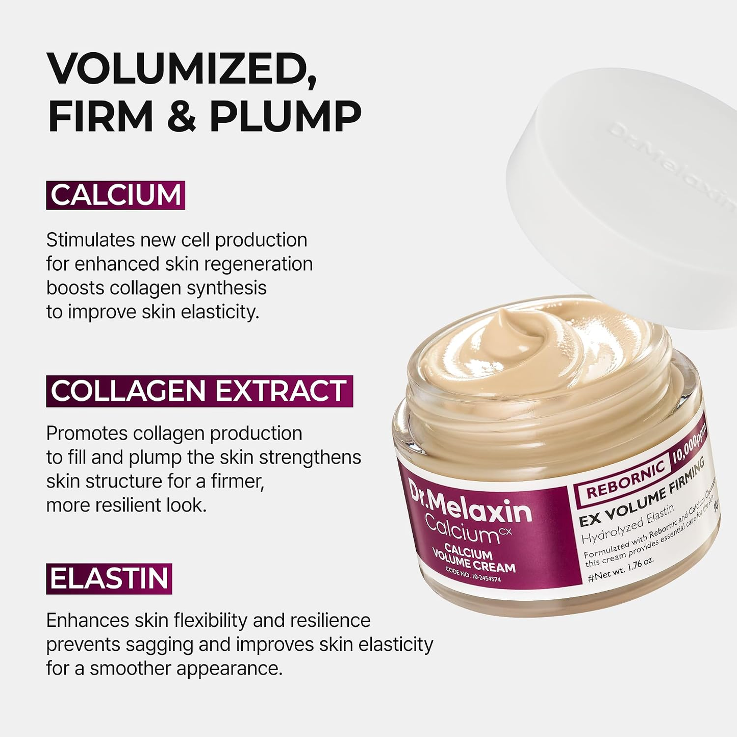 DR. MELAXIN Cemenrete Calcium Volume Cream 50g