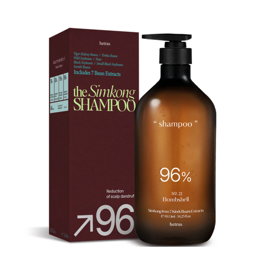 HETRAS Simkong Anti-Hair Loss Shampoo Soosunhwa is a refreshing scalp care shampoo designed to cleanse the scalp, support healthier-looking hair, and help relieve symptoms of hair loss. Formulated with Caffeine, Biotin, Panthenol, Soybean Extracts, Pea Seed Extract, Hibiscus Flower Extract, Citrus Junos Fruit Extract, and Menthol, it helps refresh the scalp, strengthen the look of hair, and leave the hair feeling clean and revitalized. The Soosunhwa scent adds a soft, fresh fragrance, making it suitable for
