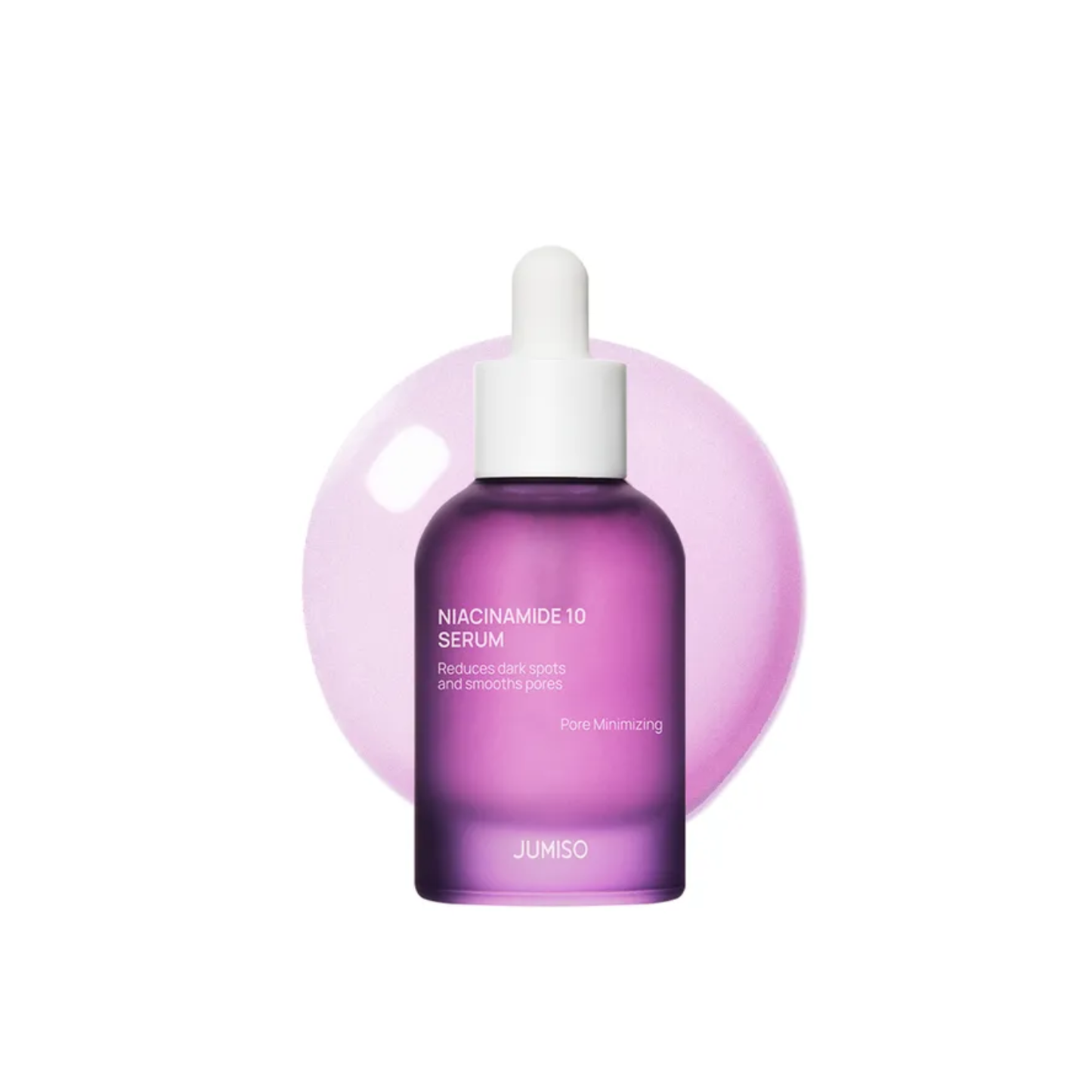 JUMISO Niacinamide 10 Serum is a brightening serum designed to improve dullness, uneven skin tone, enlarged-looking pores, and blemish-prone skin. Formulated with 10% Niacinamide, Tranexamic Acid, Glutathione, Hexylresorcinol, Zinc PCA, Succinic Acid, Hyaluronic Acid, Allantoin, Squalane, and Centella-derived ingredients, it helps balance excess oil, hydrate, soothe, and support a clearer-looking complexion. Best suited for oily, combination, dull, uneven, and blemish-prone skin.