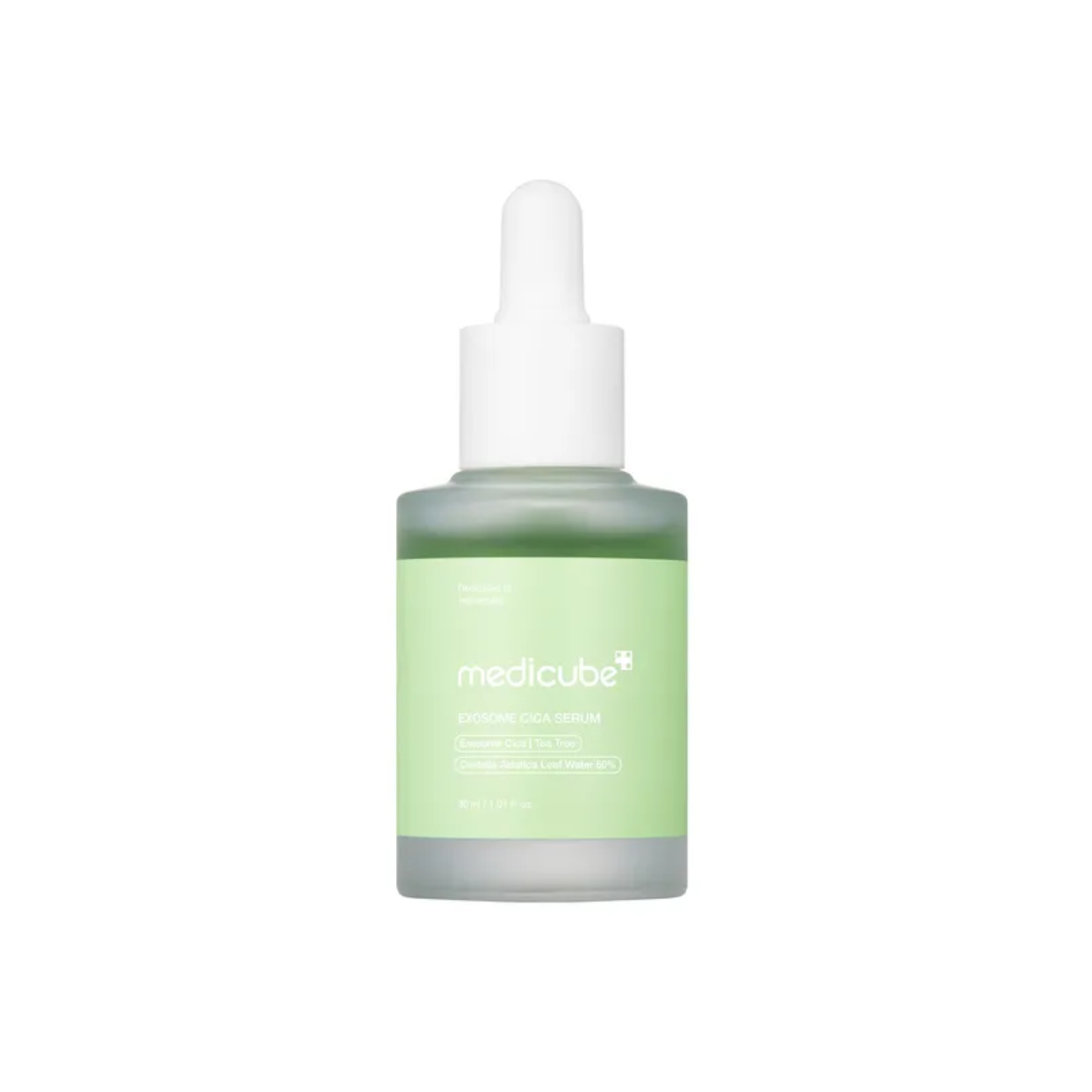 This calming repair serum, MEDICUBE Exosome Cica Serum, is made to soothe irritated skin, reduce the look of redness, and support a stronger, healthier skin barrier. The lightweight formula absorbs smoothly and helps skin feel calmer, hydrated, and more balanced.

Formulated with Centella Asiatica Leaf Water, Niacinamide, Exosome Cica, Panthenol, Allantoin, Tea Tree Water, Licorice Extract, Sodium Hyaluronate, Hyaluronic Acid, Madecassoside, Asiaticoside, Madecassic Acid, and Asiatic Acid, it helps support 