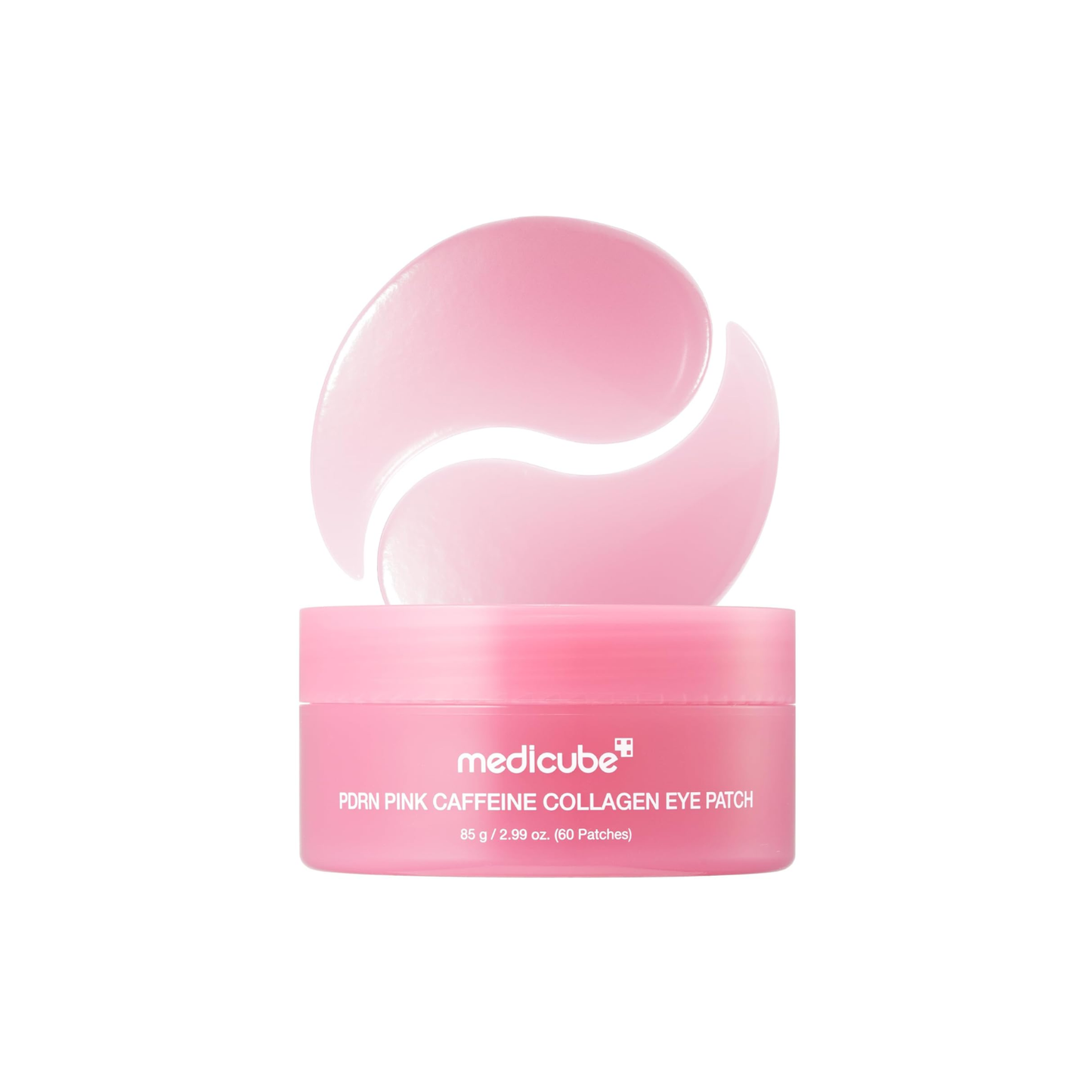 MEDICUBE PDRN Pink Caffeine Collagen Eye Patch is a hydrating and firming eye patch designed to refresh tired-looking eyes. Formulated with PDRN, Caffeine, Niacinamide, Retinol, Collagen, Peptides, Ceramide NP, Panthenol, Centella Asiatica Extract, and multiple forms of Hyaluronic Acid, it helps reduce the look of puffiness, fine lines, and dullness while deeply moisturizing the delicate eye area. These soothing patches leave the under-eye area looking smoother, plumper, and more radiant.