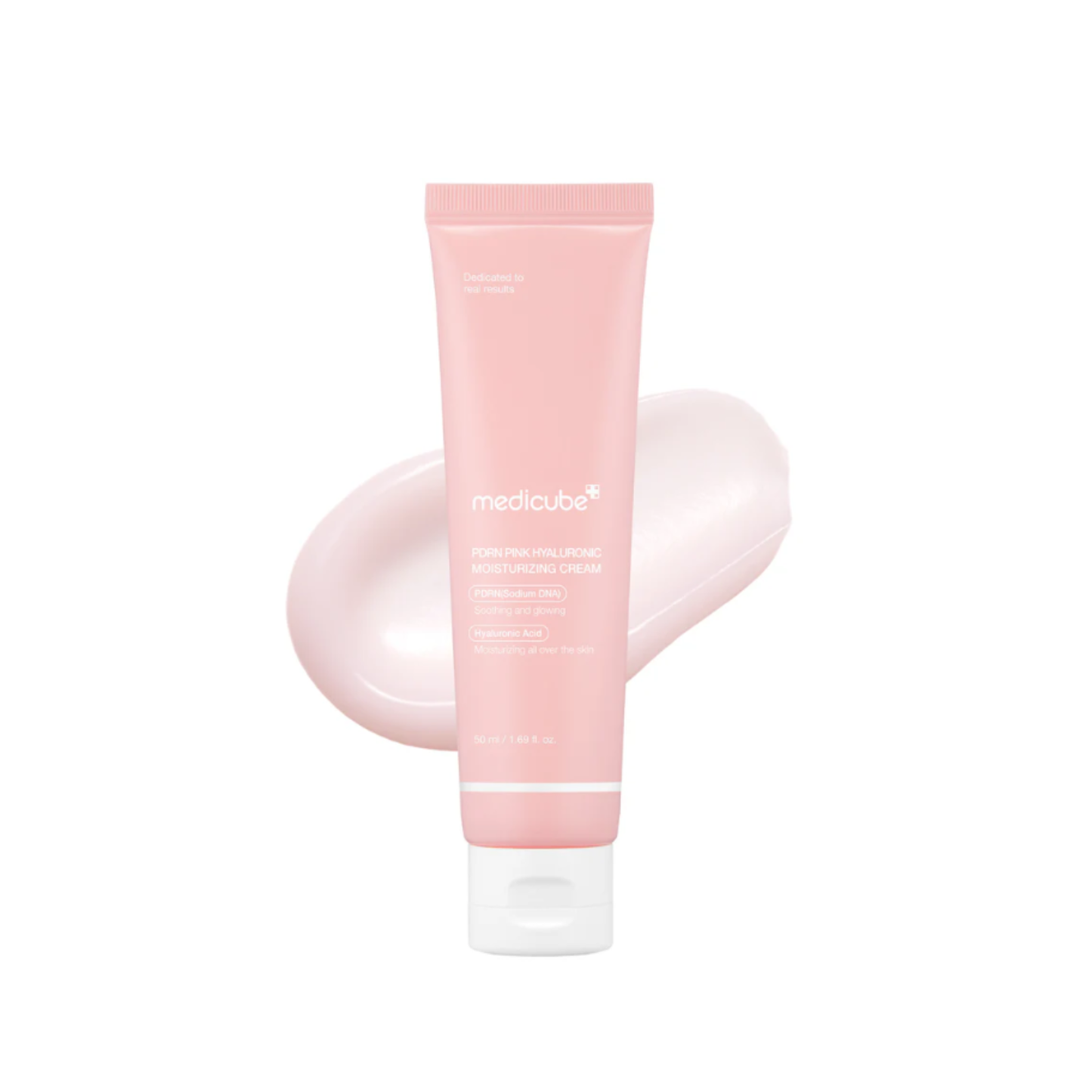 This pink moisturizing cream, MEDICUBE PDRN Pink Peptide Cream - Salmon DNA PDRN, is made to deeply hydrate, support the skin barrier, and boost a healthy glass-skin glow. The lightweight watery texture absorbs smoothly without stickiness, making it easy to use daily as the final moisturizing step.

Formulated with Salmon DNA PDRN and Hyaluronic Acid, it helps support uneven skin tone, improve the look of dullness, soothe dryness, and leave skin feeling smooth, plump, and refreshed. It is a good choice for 