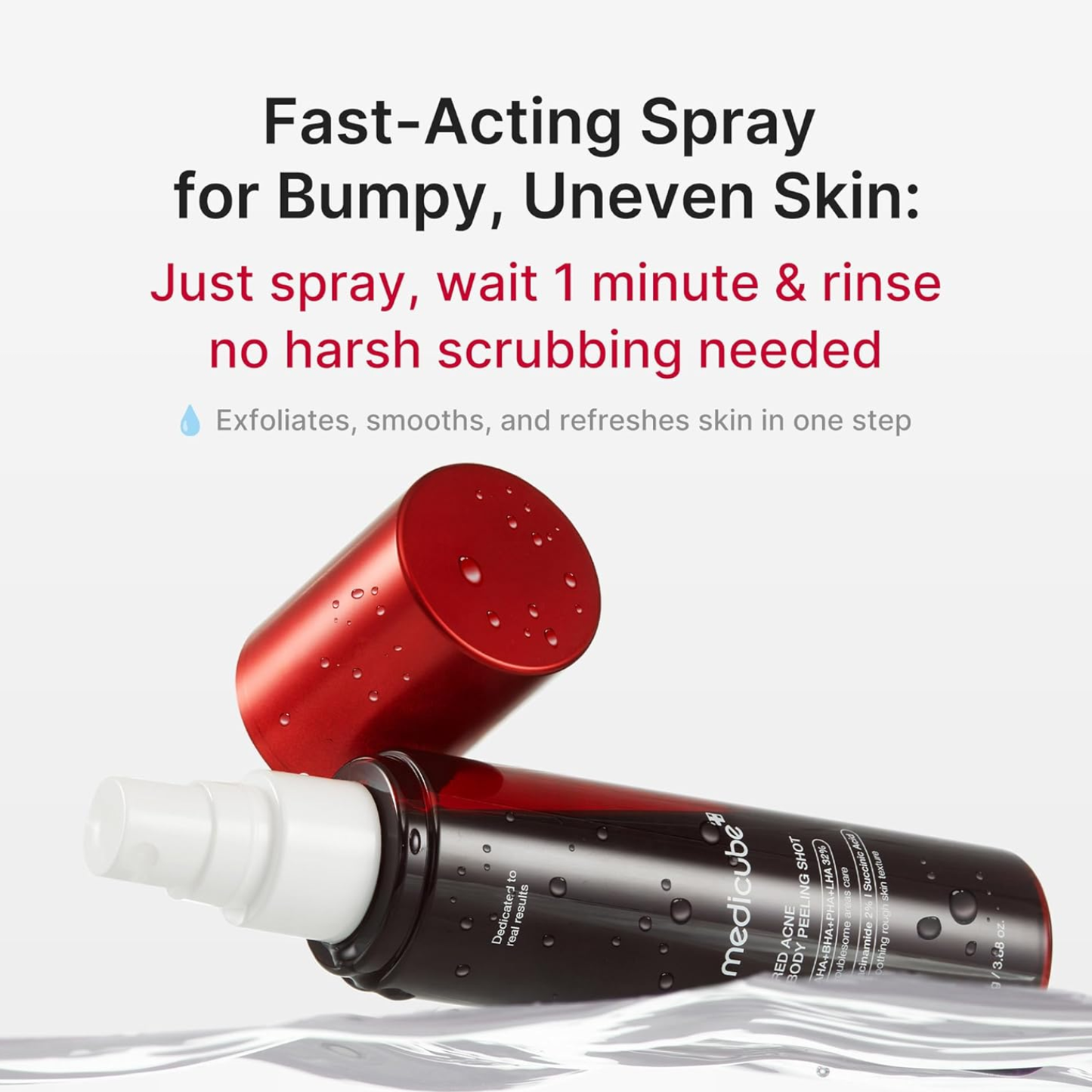 MEDICUBE Red Body Peeling Shot 110g