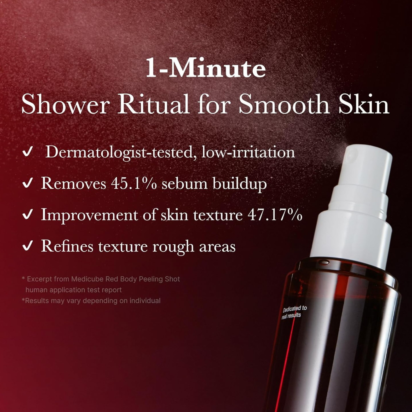 MEDICUBE Red Body Peeling Shot 110g