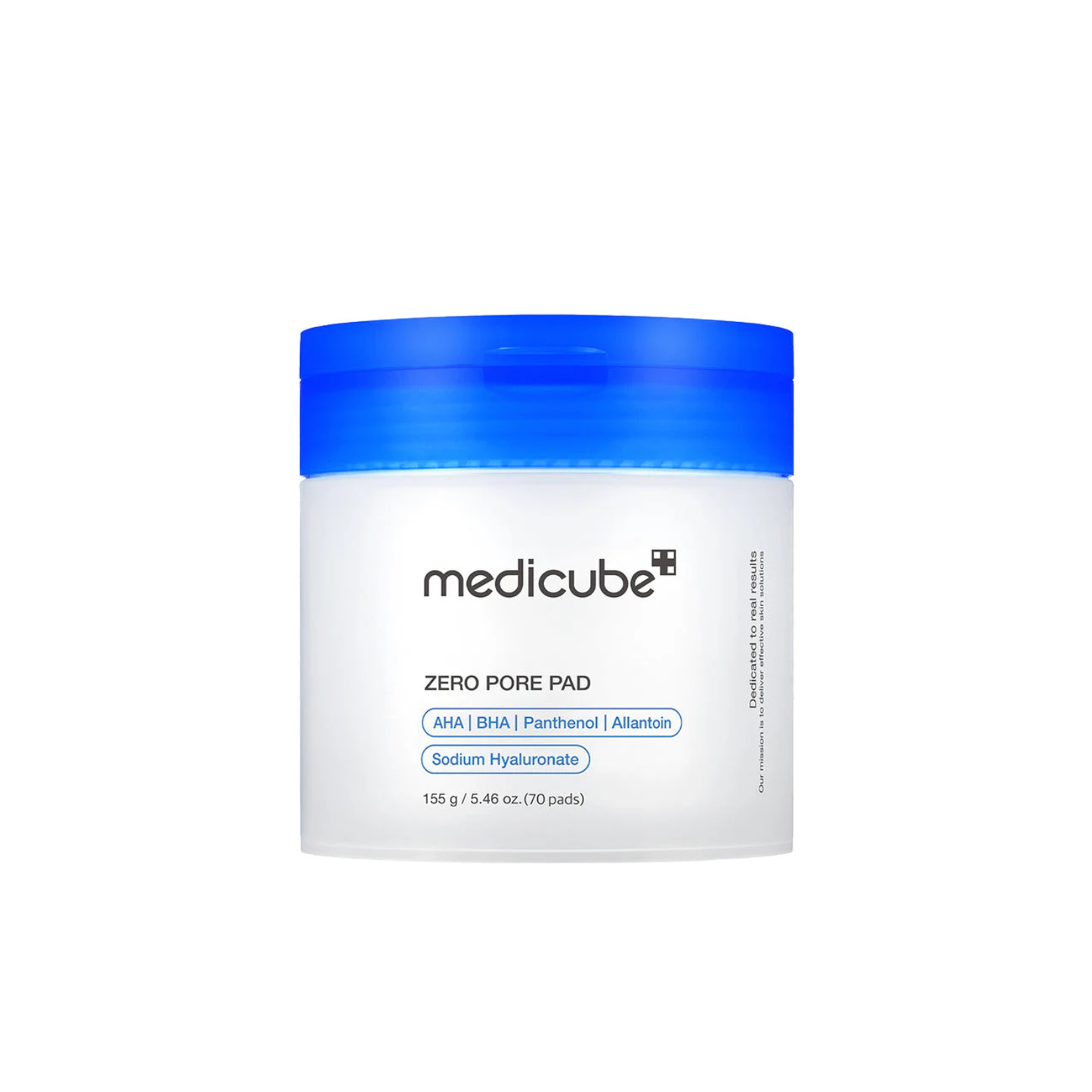 MEDICUBE Zero Pore Pad 2.0 is a dual-sided exfoliating toner pad designed to smooth skin texture, cleanse clogged pores, and help reduce excess oil. Formulated with Lactic Acid, Salicylic Acid, Betaine Salicylate, Panthenol, Centella Asiatica Extract, Sodium Hyaluronate, and Allantoin, it helps remove dead skin cells, refine the look of pores, and calm the skin while maintaining hydration. Best suited for oily, combination, and acne-prone skin with concerns such as blackheads, whiteheads, blemishes, rough t