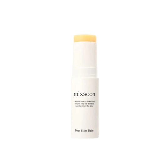 MIXSOON Bean Stick Balm is a nourishing, multi-purpose balm in a convenient stick form that provides deep hydration and protection for dry skin. Formulated with a rich blend of natural oils, including Sunflower Seed Oil, Shea Butter, and Sweet Almond Oil, this balm helps to soothe and moisturize dry areas, leaving the skin soft and smooth. Enriched with fermented extracts like Lactobacillus/Soybean Ferment and Punica Granatum Fruit Ferment, it also supports skin health and radiance. Perfect for on-the-go hy