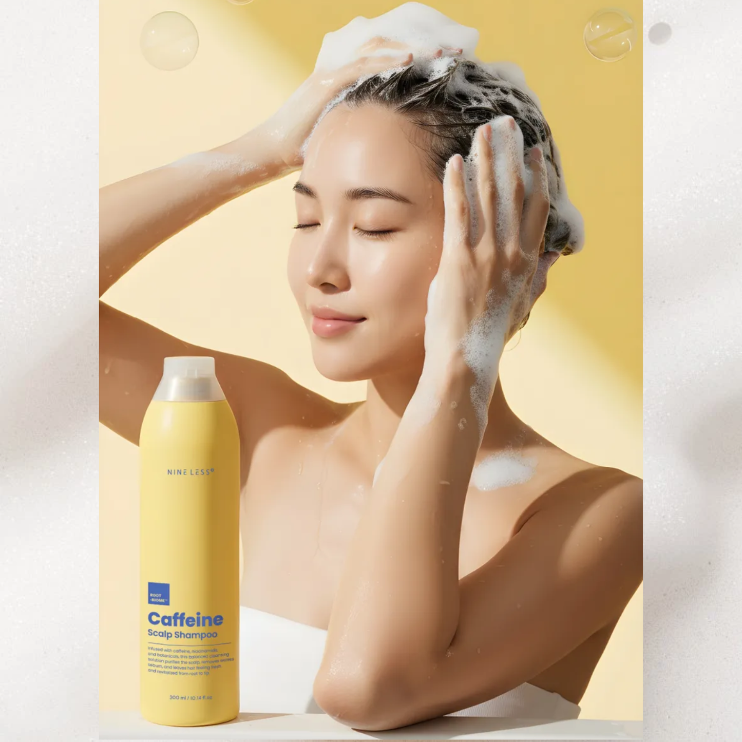 NINELESS Root-Biome Caffeine Scalp Shampoo 300ml