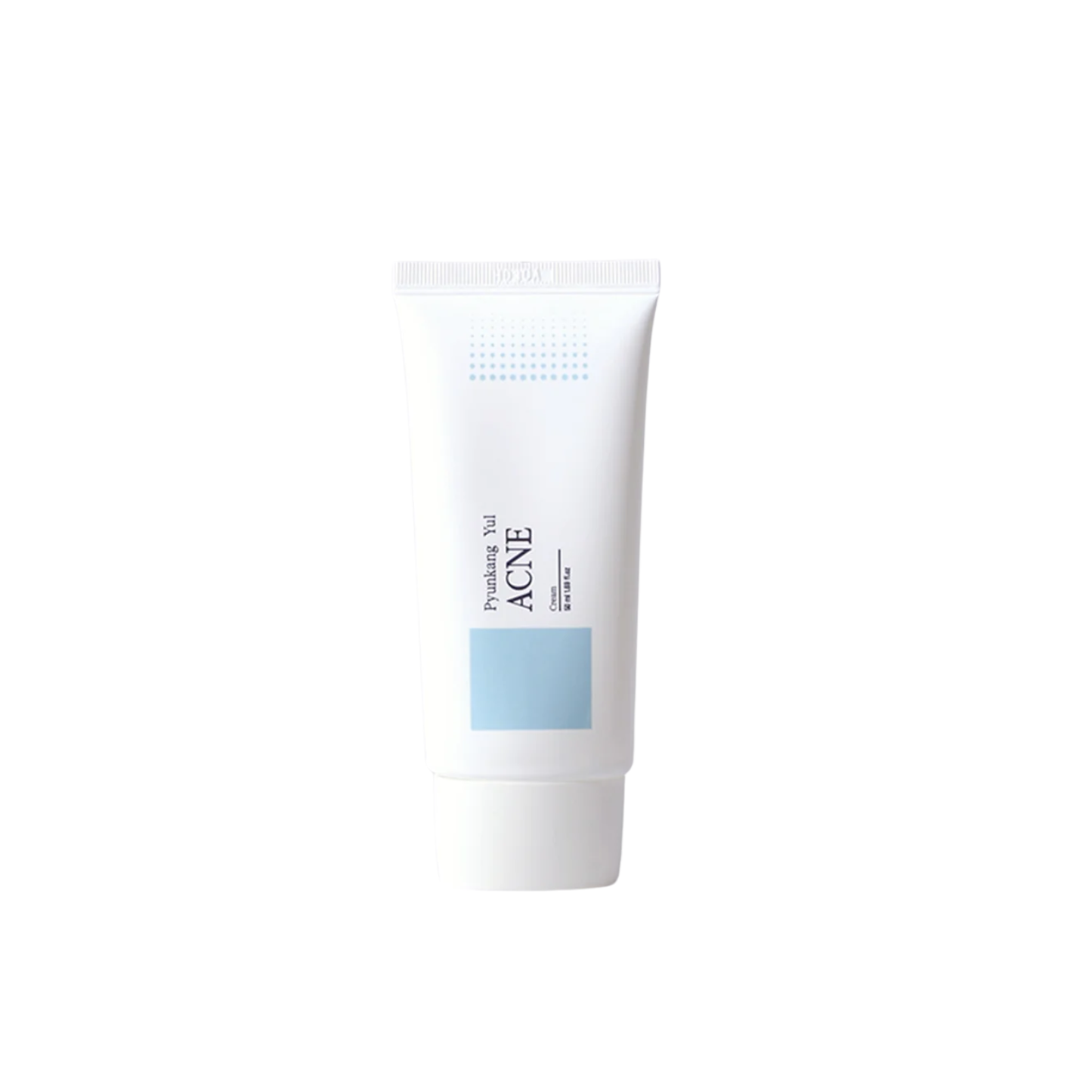 PYUNKANG YUL Acne Cream is a lightweight, fast-absorbing moisturizer designed to calm breakouts and balance troubled skin. Formulated with Willow Bark Extract and Niacinamide, it helps control excess oil, unclog pores, and brighten uneven tone. Herbal extracts such as Centella Asiatica, Green Tea, Licorice, and Chamomile soothe irritation while Copper Tripeptide-1 supports skin recovery. The gel-like texture hydrates without greasiness, leaving acne-prone skin smooth, refreshed, and comfortably moisturized.