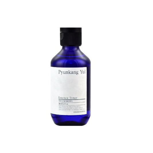 PYUNKANG YUL Essence Toner is a hydrating and nourishing toner primarily formulated with Astragalus Membranaceus Root Extract, known for its antioxidant and soothing properties. This essence-like toner is designed to deeply moisturize the skin, leaving it soft and supple. Its gentle formula includes Butylene Glycol for additional hydration and Arginine to help improve skin texture. Perfect for those seeking a minimalist yet effective skincare routine, this toner hydrates and preps the skin for the next step
