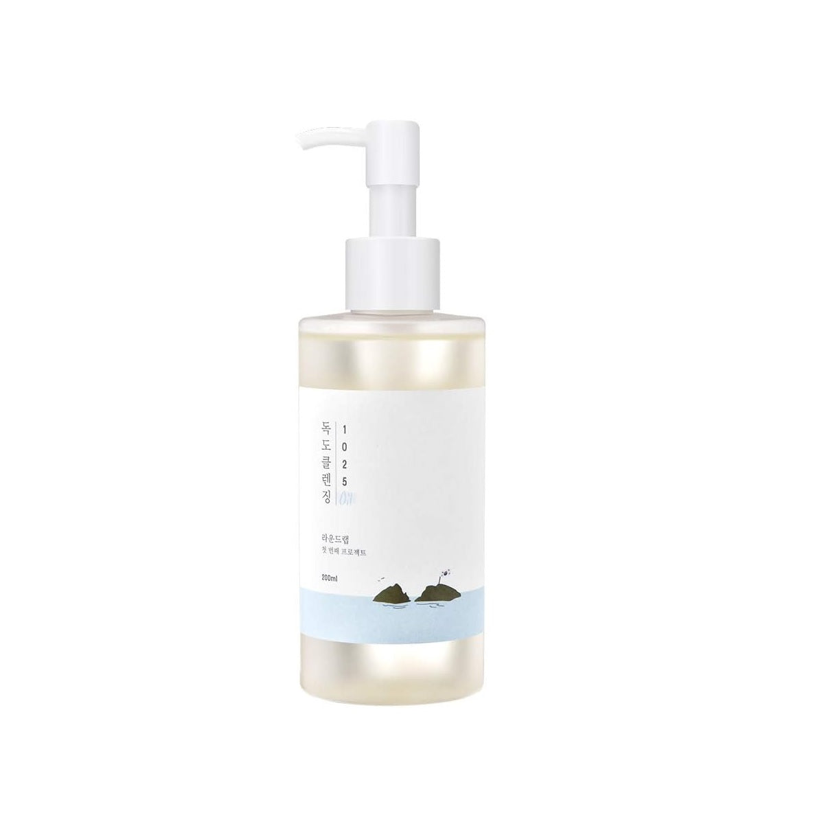 ROUND LAB 1025 Dokdo Cleansing Oil is a gentle oil cleanser designed to effectively remove makeup, sunscreen, and daily impurities while keeping skin comfortable and hydrated. Formulated with deep sea water from Ulleungdo Island, it helps maintain skin balance while cleansing without stripping moisture. A blend of nourishing plant oils such as Meadowfoam Seed Oil, Evening Primrose Oil, and Avocado Oil leaves skin feeling soft and smooth after rinsing. With soothing ingredients like Panthenol, Allantoin, and