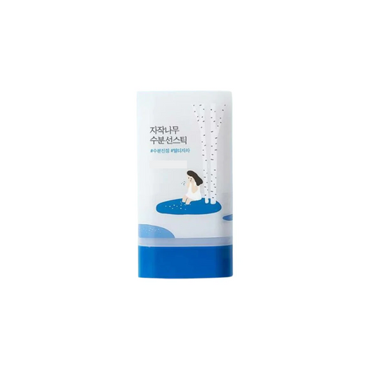 ROUND LAB Birch Juice Moisturizing Sun Stick is a convenient sunscreen stick that helps protect the skin from UV rays while keeping it moisturized and comfortable. Formulated with Birch Juice, Niacinamide, Glycerin, Glyceryl Glucoside, Sodium Hyaluronate, Hyaluronic Acid, Aloe Barbadensis Leaf Extract, Rice Bran Oil, Allantoin, Tocopherol, Ascorbic Acid, and Peptides, it helps hydrate, soothe, and support smoother-looking skin. The easy twist-up stick format makes it simple to apply and reapply throughout t