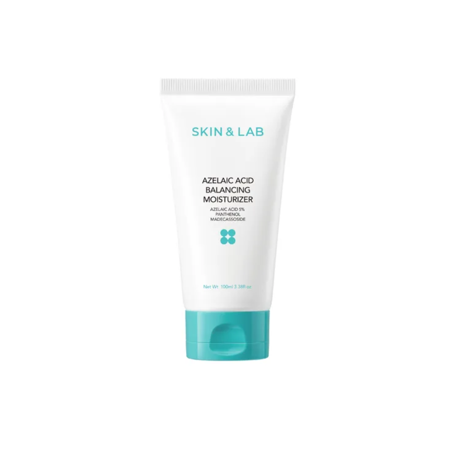 SKIN & LAB Azelaic Acid Balancing Moisturizer is a lightweight cream designed to hydrate, soothe, and balance blemish-prone or redness-prone skin. Formulated with 5% Azelaic Acid, Niacinamide, Squalane, Centella Asiatica Leaf Extract, Panthenol, Madecassoside, Sodium Hyaluronate, and Dipotassium Glycyrrhizate, it helps reduce the look of redness, refine uneven tone, and support a healthier skin barrier. The comfortable moisturizing texture keeps skin soft and balanced without feeling heavy. Best suited 