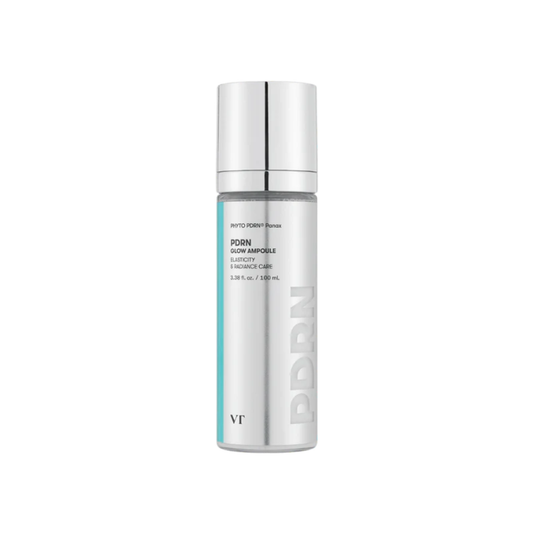 VT PDRN Glow Ampoule is a nourishing spray ampoule designed to boost radiance and improve skin elasticity. Enriched with PDRN (Sodium DNA) and Panax Ginseng Root Extract, it helps revitalize dull skin while supporting a healthy, luminous glow. Hydrating ingredients like Sodium Hyaluronate, Squalane, and Panthenol provide long-lasting moisture, while Ceramides help strengthen the skin barrier. The ultra-fine mist formula adheres comfortably to the skin, delivering nutrients evenly and leaving the complexion 