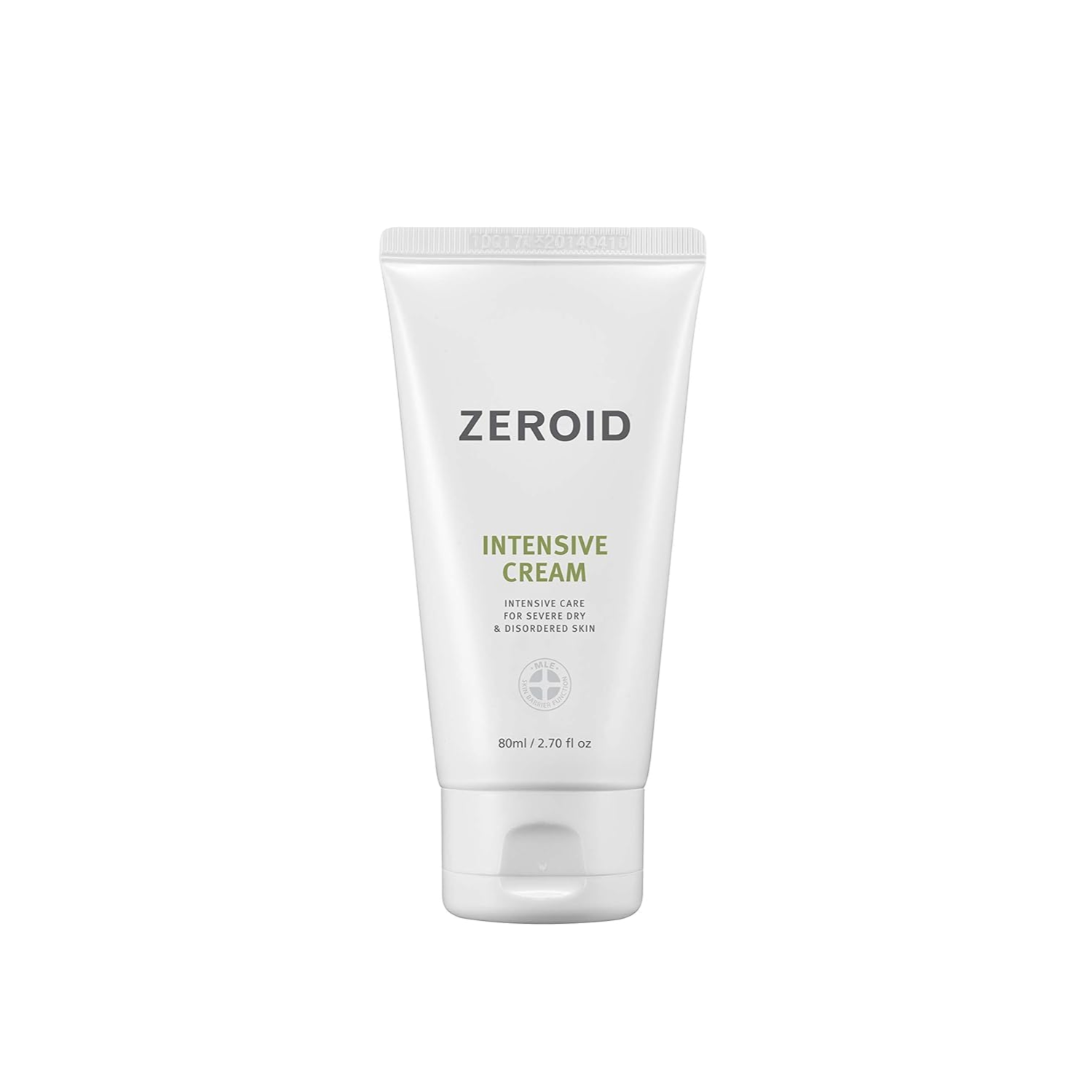 ZEROID Intensive Cream is a rich barrier-support moisturizer designed to deeply hydrate and comfort dry, sensitive, or weakened skin. Formulated with Squalane, Glycerin, Sodium Hyaluronate, Phytosterols, Tocopheryl Acetate, Bisabolol, and nourishing oils, it helps replenish moisture, soften roughness, and support a healthier skin barrier. The creamy texture leaves skin feeling protected, smooth, and comfortable without a greasy finish. Best suited for dry, normal, sensitive, and barrier-weakened skin.