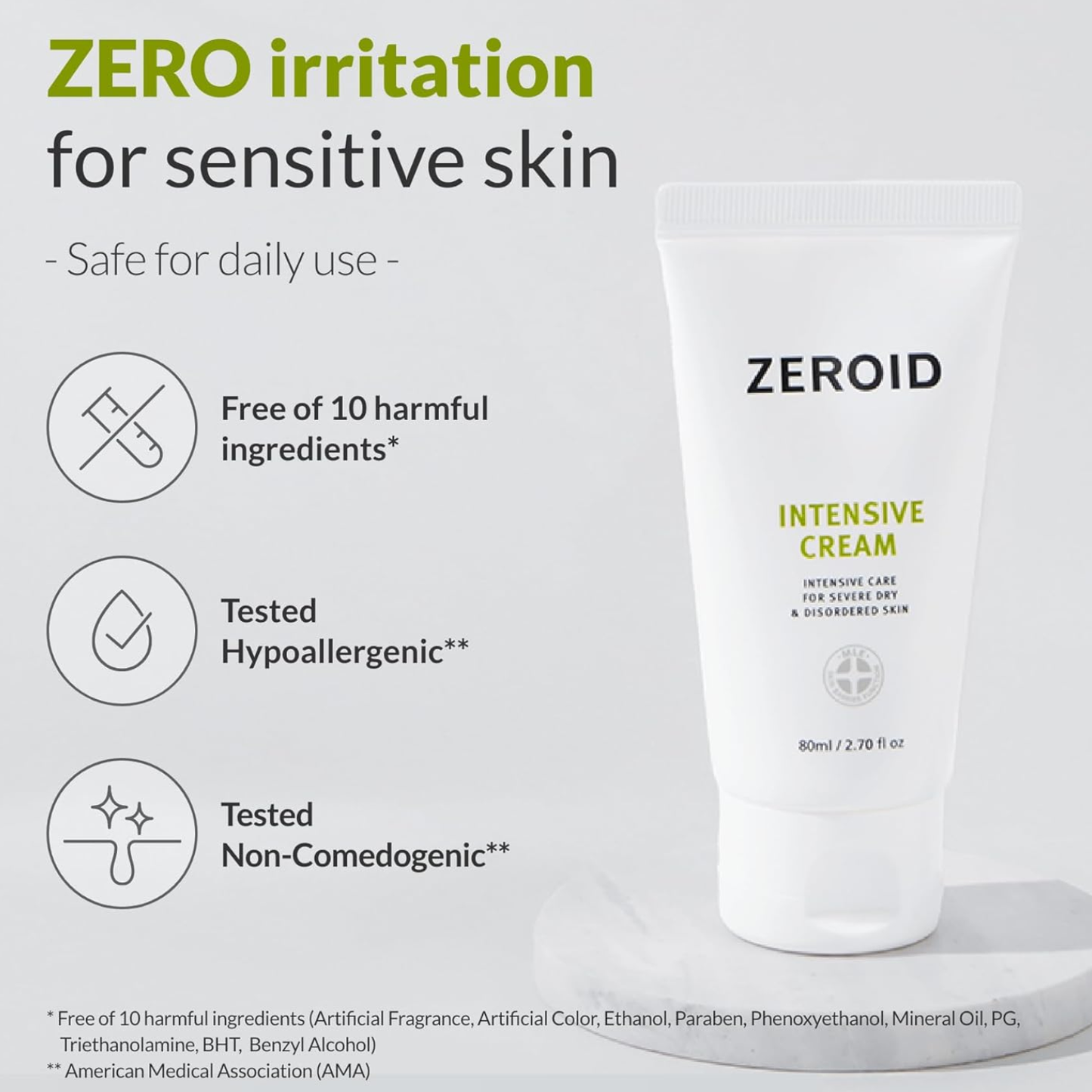 ZEROID Intensive Cream 80ml